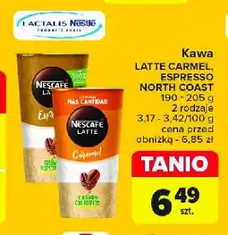 Carrefour Market Napój kawowy espresso Nescafe latte oferta