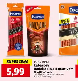 Lidl Kabanosy chilli Tarczyński excellence oferta