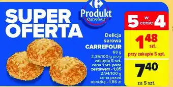 Carrefour Market Delicja serowa Carrefour oferta