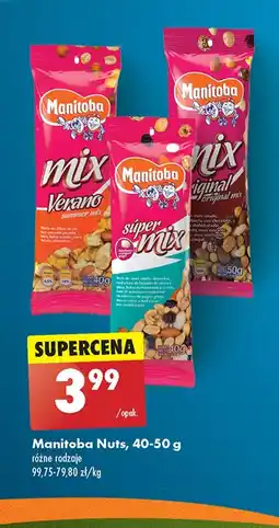 Biedronka Mix orzechów super Manitoba oferta