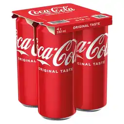 Żabka Coca-Cola Napój gazowany 4 x 330 ml oferta