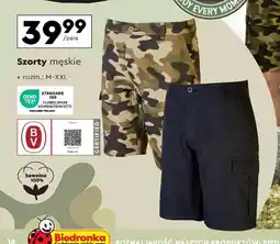 Biedronka Szorty męskie Biedronka oferta