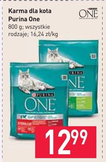 Stokrotka Karma dla kota Purina One 800g oferta