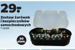 Netto Zestaw żarówek i bezpieczników samochodowych 30 elem. oferta