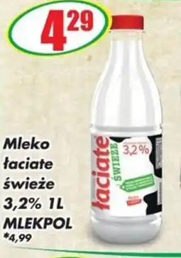 Sezamek Mleko Łaciate świeże 3,2% 1L oferta