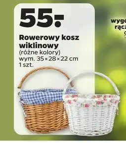 Netto Rowerowy kosz wiklinowy oferta