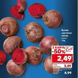 Kaufland Buraki młode Kaufland oferta