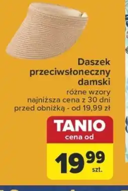 Carrefour Daszek przeciwsłoneczny damski oferta