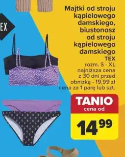 Carrefour Majtki od stroju kąpielowego damskiego oferta
