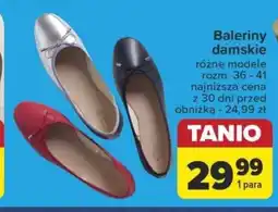 Carrefour Baleriny damskie oferta