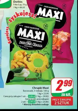 Dino Chrupki o smaku zielonej cebulki Eurosnack maxi oferta