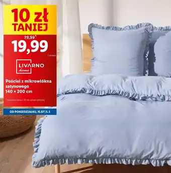 Lidl Pościel Livarno oferta