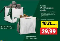 Lidl Zestaw worków Parkside oferta