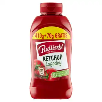 Biedronka Pudliszki Ketchup łagodny 480 g oferta