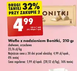 Biedronka Wafle Bonitki oferta