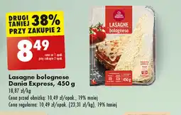 Biedronka Lasagne Dania Express oferta