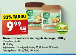 Biedronka Masło orzechowe Go Vege oferta