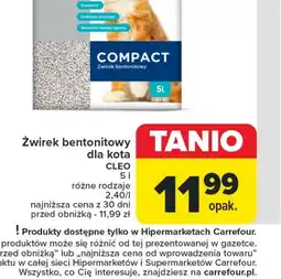 Żwirek bentonitowy