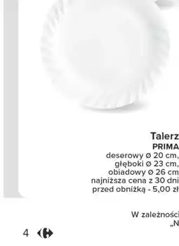 Carrefour Market Talerz głęboki oferta