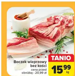 Carrefour Market Boczek bez kości oferta