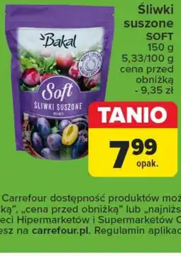 Carrefour Market Śliwki suszone Bakal oferta