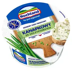 Carrefour Market Hochland Kremowy serek twarogowy kanapkowy ze szczypiorkiem 130 g oferta