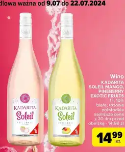 Carrefour Express Wino półsłodkie Kadarita oferta