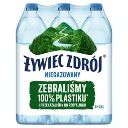 Carrefour Express Żywiec Zdrój Niegazowany Woda źródlana 6 x 1,5 l oferta