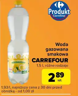 Carrefour Express Woda smakowa Carrefour oferta