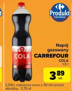 Carrefour Express Napój gazowany Carrefour oferta
