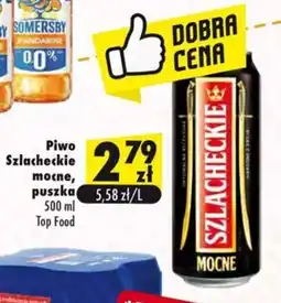 Premium Nasz Sklep Piwo Szlacheckie mocne puszka 500 ml Top Food oferta