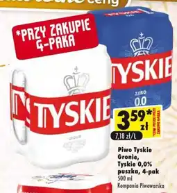 Premium Nasz Sklep Tyskie Gronie, Tyskie 0,0% 500 ml oferta