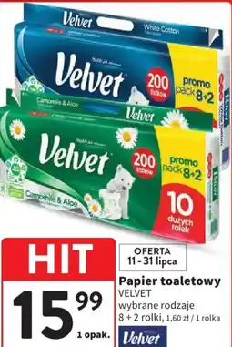 Intermarche Velvet Papier toaletowy oferta