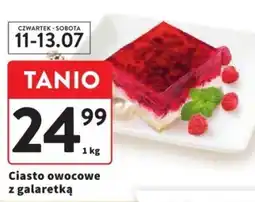 Intermarche Ciasto owocowe z galaretk oferta