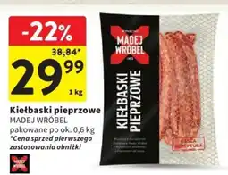 Intermarche Kiełbaski pieprzowe MADEJ WRÓBEL oferta