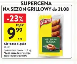 Intermarche Kiełbasa śląska 1 kg oferta