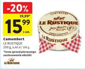 Intermarche Camembert Le Rustique 250g oferta