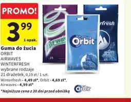 Guma doucia Orbit, Airwaves, Winterfresh