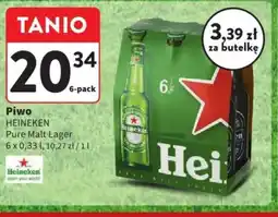 Intermarche Heineken Pure Malt Lager 6 x 0,33l oferta