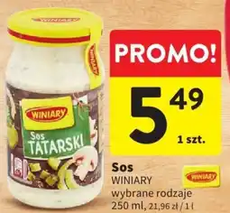 Intermarche Winiary Sos tatarski 250 ml oferta