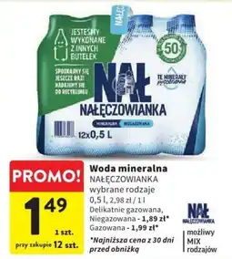 Intermarche Naleçzowanka Woda mineralna 12x0,5L oferta