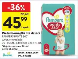Intermarche Pieluchom. dla dzieci Pampers Pants 360° oferta