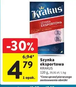 Intermarche Krakus Szynka eksportowa oferta