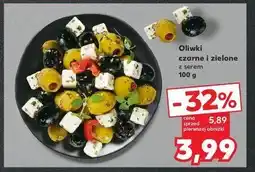 Kaufland Oliwki czarne z serem feta oferta