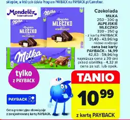 Carrefour Czekolada whole hazelnuts Milka oferta