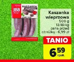Carrefour Kaszanka wieprzowa Jbb bałdyga oferta