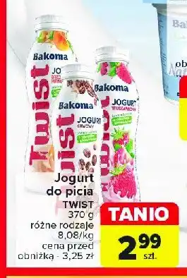 Carrefour Jogurt kawowy Bakoma twist oferta