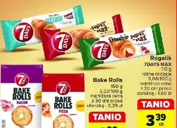 Carrefour Rogal z nadzieniem waniliowo - truskawkowym 7 days double max oferta