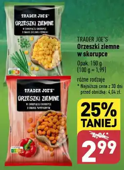 ALDI TRADER JOE'S Orzeszki ziemne w skorupce 150g oferta