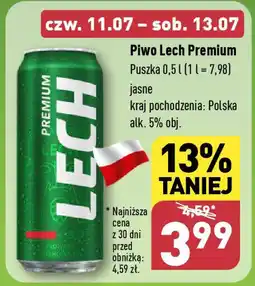ALDI Piwo Lech Premium 0,5l oferta
